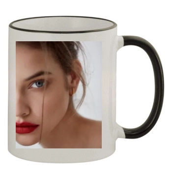 Barbara Palvin 11oz Colored Rim & Handle Mug