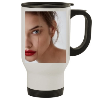 Barbara Palvin Stainless Steel Travel Mug