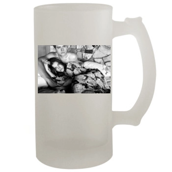 Barbara Palvin 16oz Frosted Beer Stein