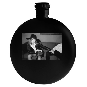 Barbara Palvin Round Flask