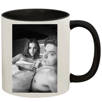 Barbara Palvin 11oz Colored Inner & Handle Mug