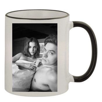 Barbara Palvin 11oz Colored Rim & Handle Mug