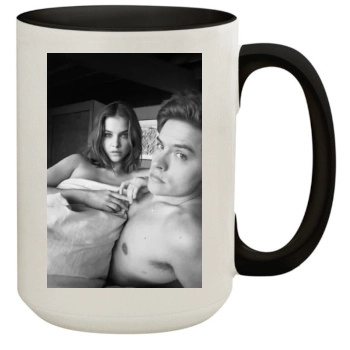 Barbara Palvin 15oz Colored Inner & Handle Mug