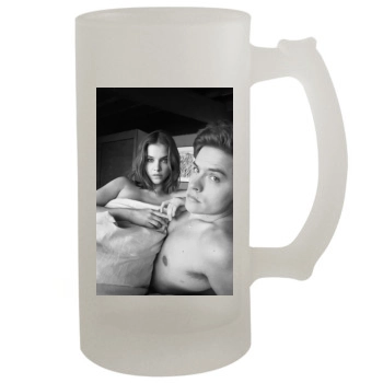 Barbara Palvin 16oz Frosted Beer Stein