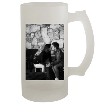 Barbara Palvin 16oz Frosted Beer Stein