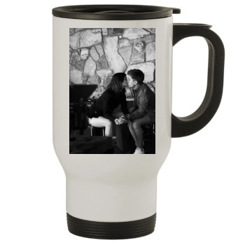 Barbara Palvin Stainless Steel Travel Mug