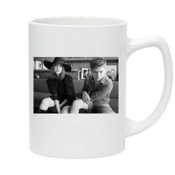 Barbara Palvin 14oz White Statesman Mug