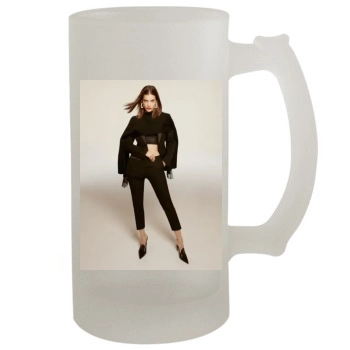 Barbara Palvin 16oz Frosted Beer Stein