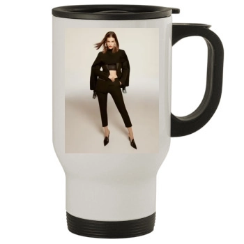 Barbara Palvin Stainless Steel Travel Mug