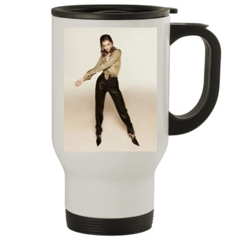 Barbara Palvin Stainless Steel Travel Mug