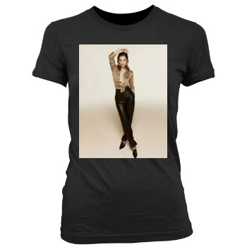 Barbara Palvin Women's Junior Cut Crewneck T-Shirt