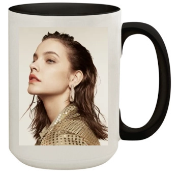 Barbara Palvin 15oz Colored Inner & Handle Mug