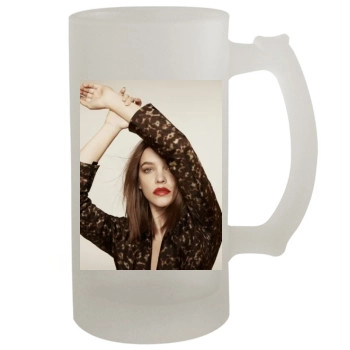 Barbara Palvin 16oz Frosted Beer Stein