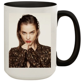 Barbara Palvin 15oz Colored Inner & Handle Mug