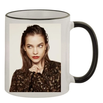 Barbara Palvin 11oz Colored Rim & Handle Mug