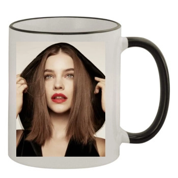 Barbara Palvin 11oz Colored Rim & Handle Mug