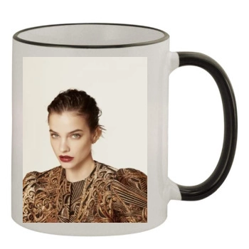 Barbara Palvin 11oz Colored Rim & Handle Mug