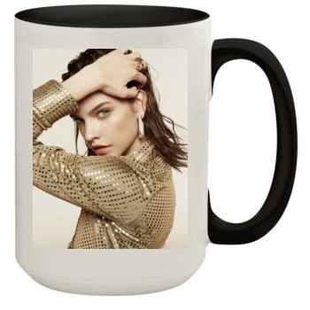 Barbara Palvin 15oz Colored Inner & Handle Mug