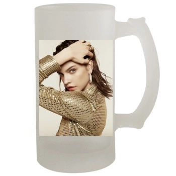 Barbara Palvin 16oz Frosted Beer Stein