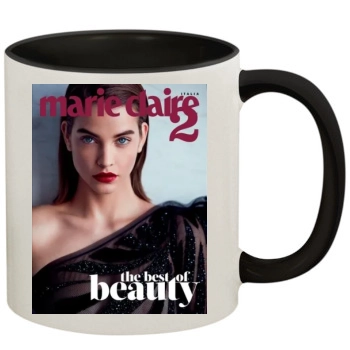 Barbara Palvin 11oz Colored Inner & Handle Mug