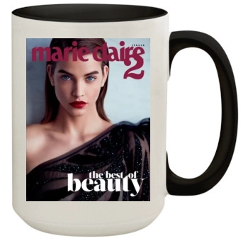 Barbara Palvin 15oz Colored Inner & Handle Mug