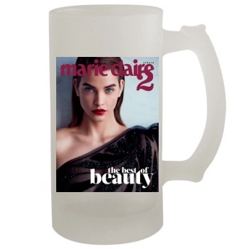 Barbara Palvin 16oz Frosted Beer Stein