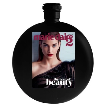 Barbara Palvin Round Flask