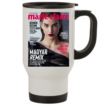 Barbara Palvin Stainless Steel Travel Mug