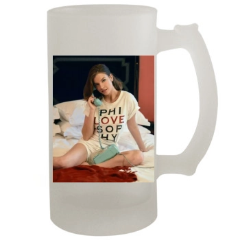 Barbara Palvin 16oz Frosted Beer Stein