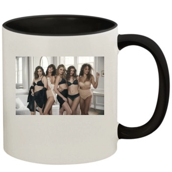 Barbara Palvin 11oz Colored Inner & Handle Mug