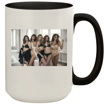 Barbara Palvin 15oz Colored Inner & Handle Mug