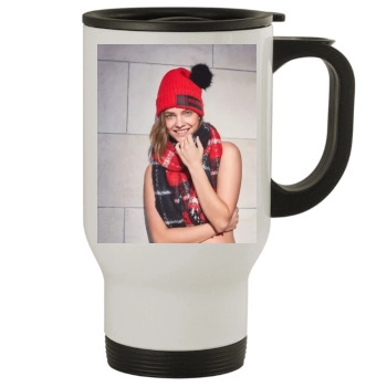 Barbara Palvin Stainless Steel Travel Mug