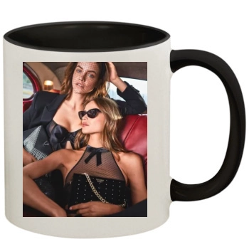 Barbara Palvin 11oz Colored Inner & Handle Mug