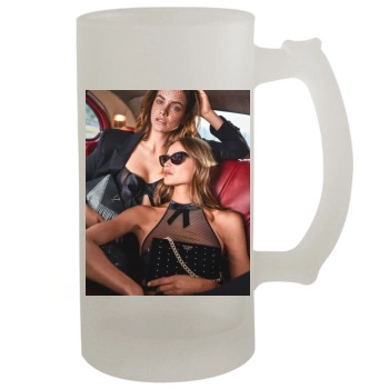 Barbara Palvin 16oz Frosted Beer Stein