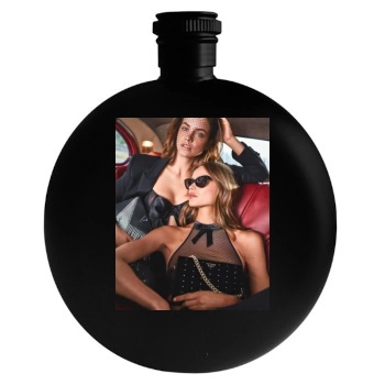 Barbara Palvin Round Flask