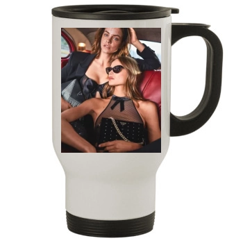 Barbara Palvin Stainless Steel Travel Mug