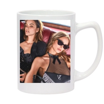 Barbara Palvin 14oz White Statesman Mug