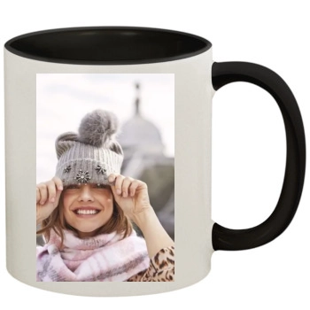 Barbara Palvin 11oz Colored Inner & Handle Mug