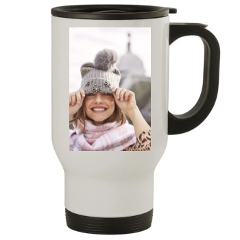 Barbara Palvin Stainless Steel Travel Mug