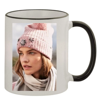 Barbara Palvin 11oz Colored Rim & Handle Mug