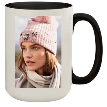 Barbara Palvin 15oz Colored Inner & Handle Mug