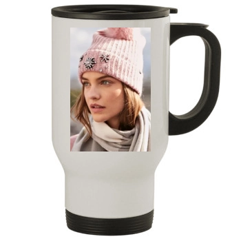 Barbara Palvin Stainless Steel Travel Mug