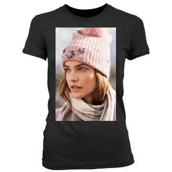 Barbara Palvin Women's Junior Cut Crewneck T-Shirt