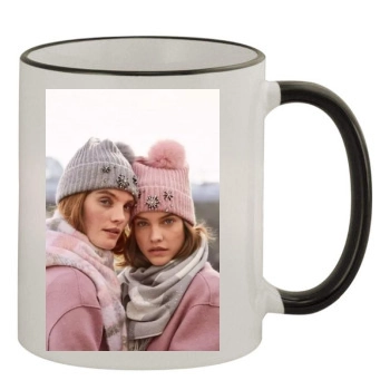 Barbara Palvin 11oz Colored Rim & Handle Mug