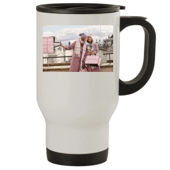 Barbara Palvin Stainless Steel Travel Mug