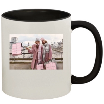 Barbara Palvin 11oz Colored Inner & Handle Mug