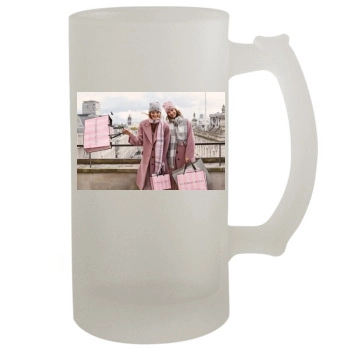 Barbara Palvin 16oz Frosted Beer Stein