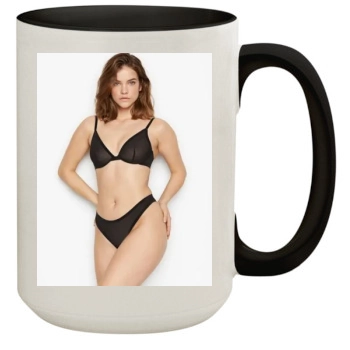 Barbara Palvin 15oz Colored Inner & Handle Mug