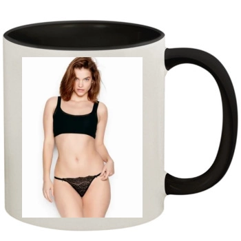 Barbara Palvin 11oz Colored Inner & Handle Mug