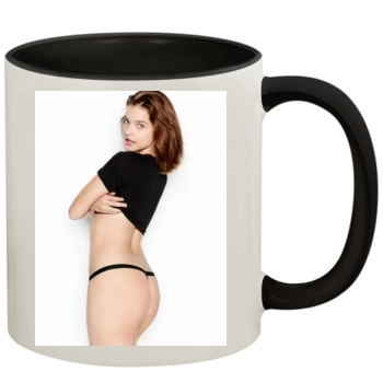 Barbara Palvin 11oz Colored Inner & Handle Mug